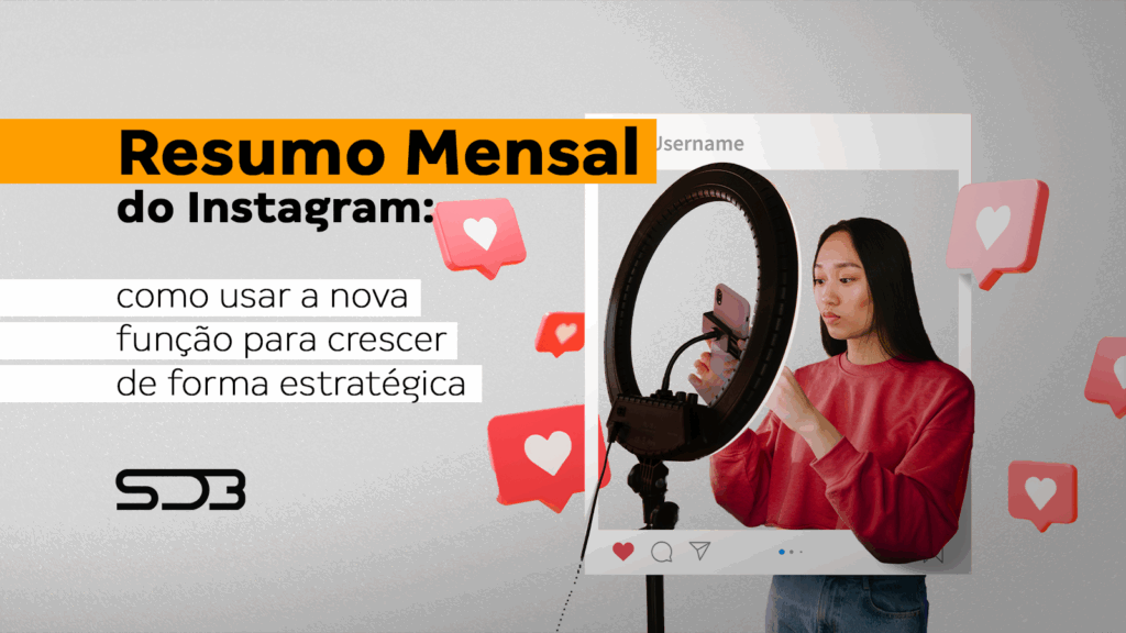 Capa para o artigo sobre o resumo mensal do instagram